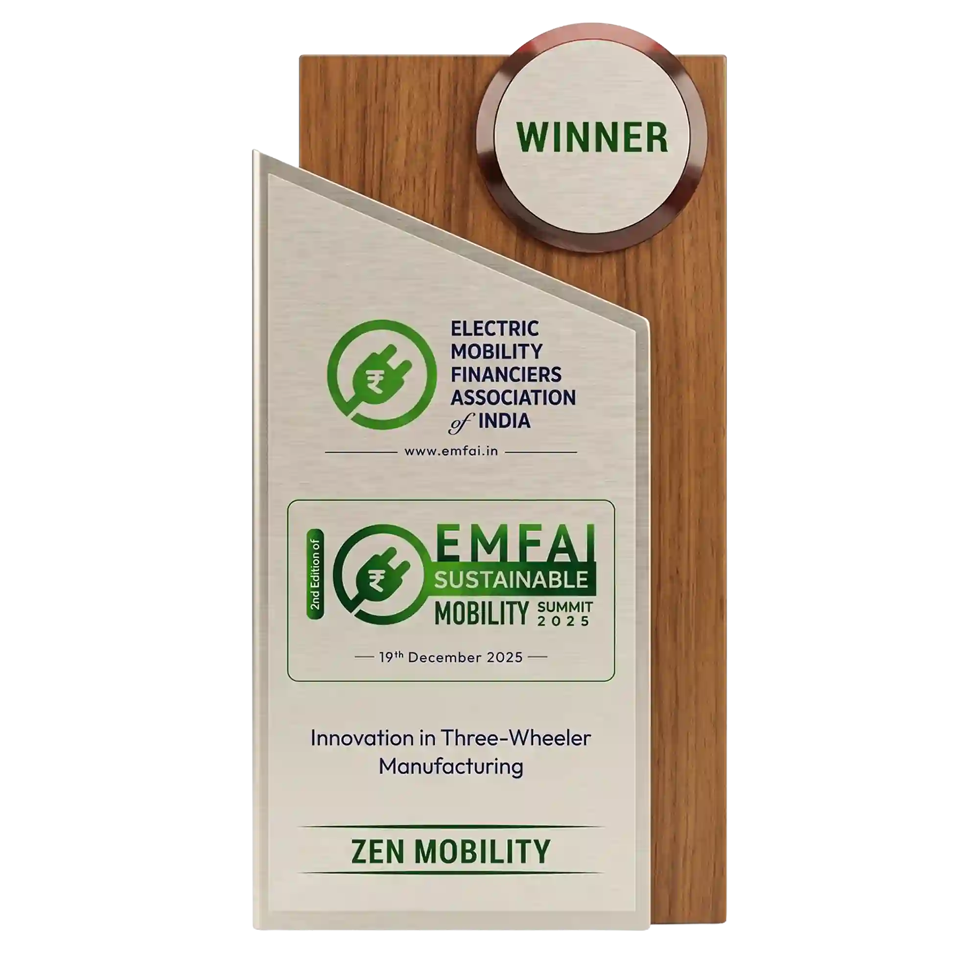 EMFAI Sustainable Mobility Award