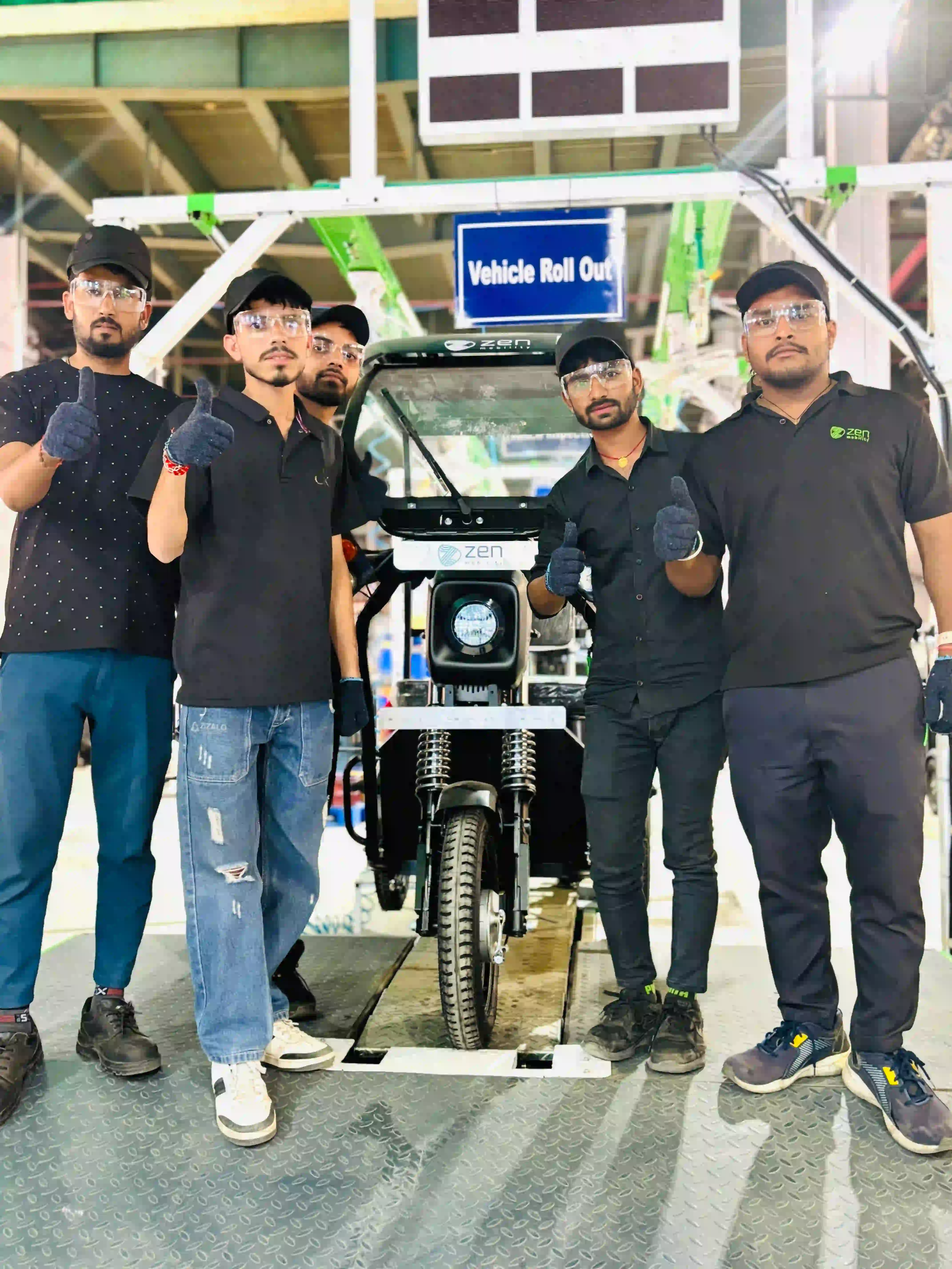 The Zen Mobility plant in Manesar, Haryana