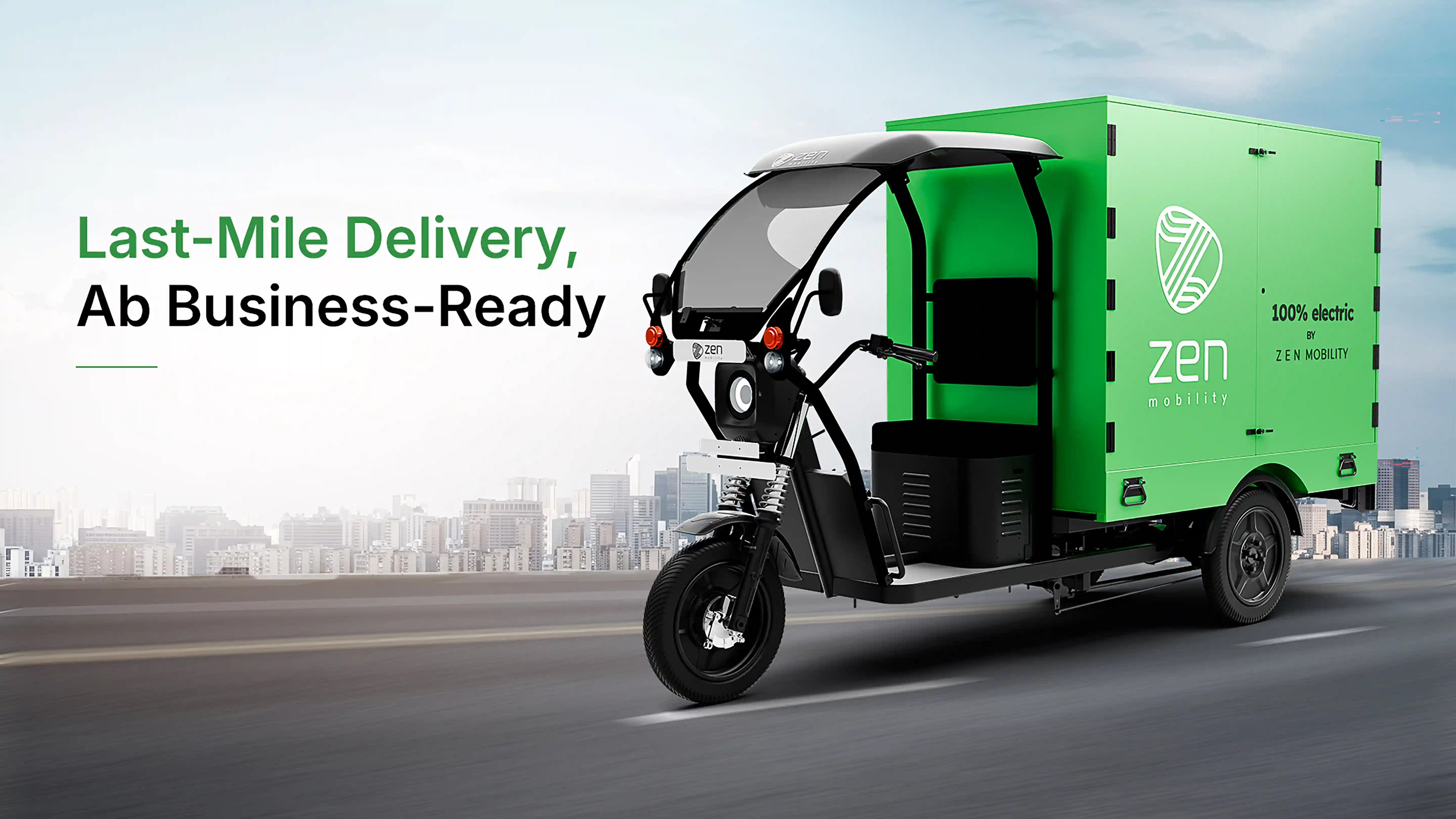 Zen Mobility MicroPod Pro electric cargo vehicle