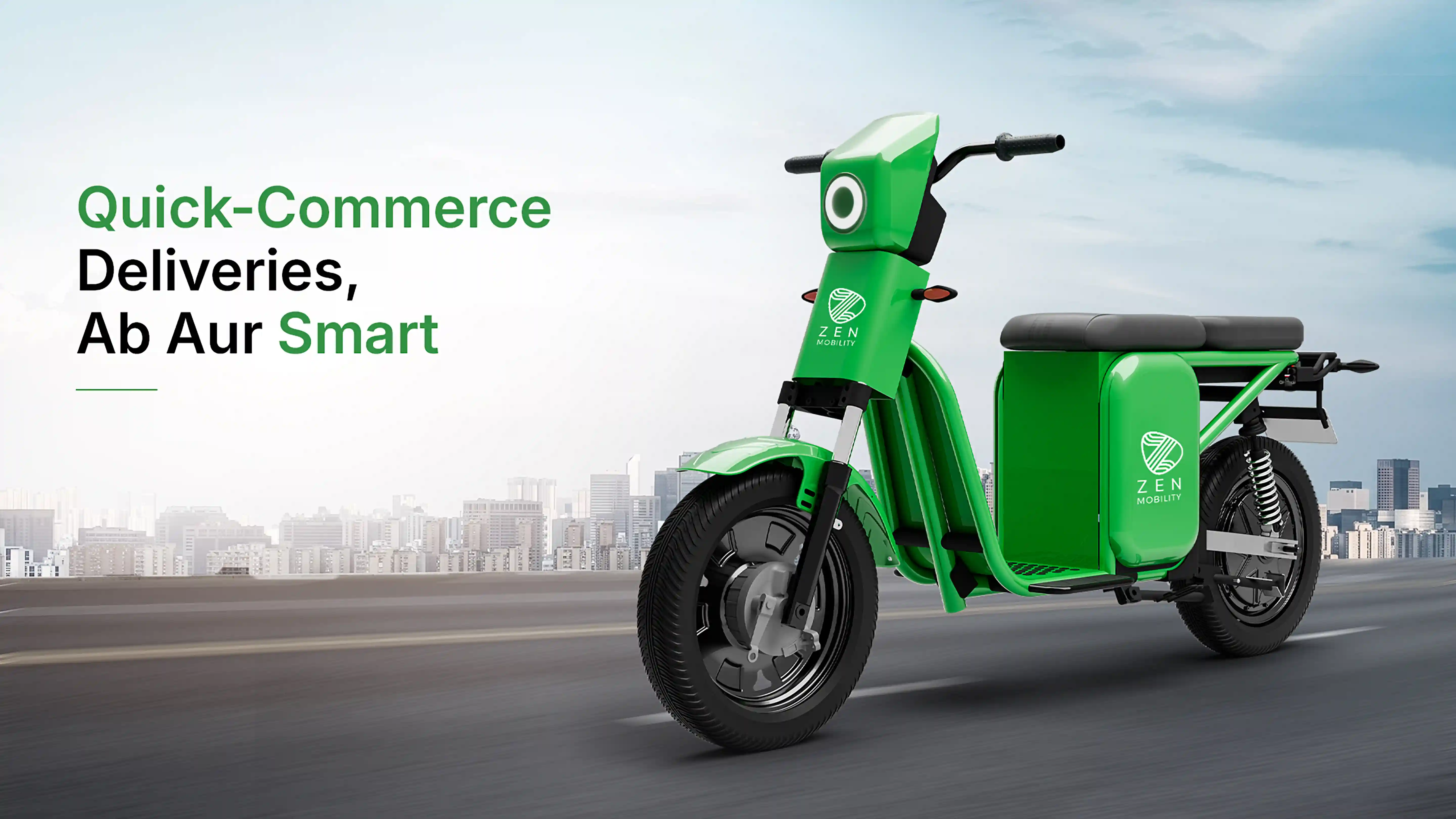 Zen Mobility Pixi Pod electric cargo vehicle