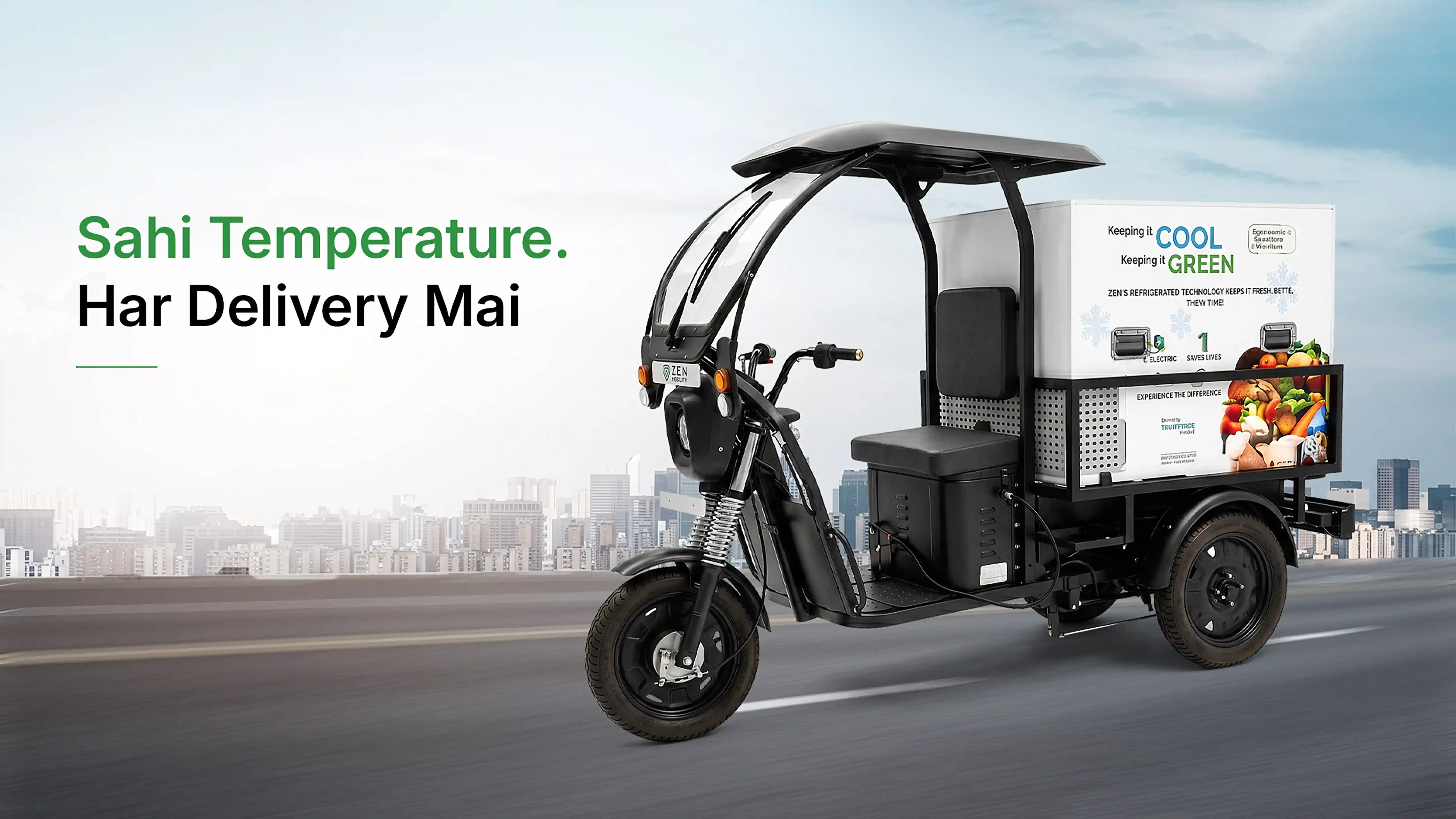 Zen Mobility Thermoflex electric cargo vehicle