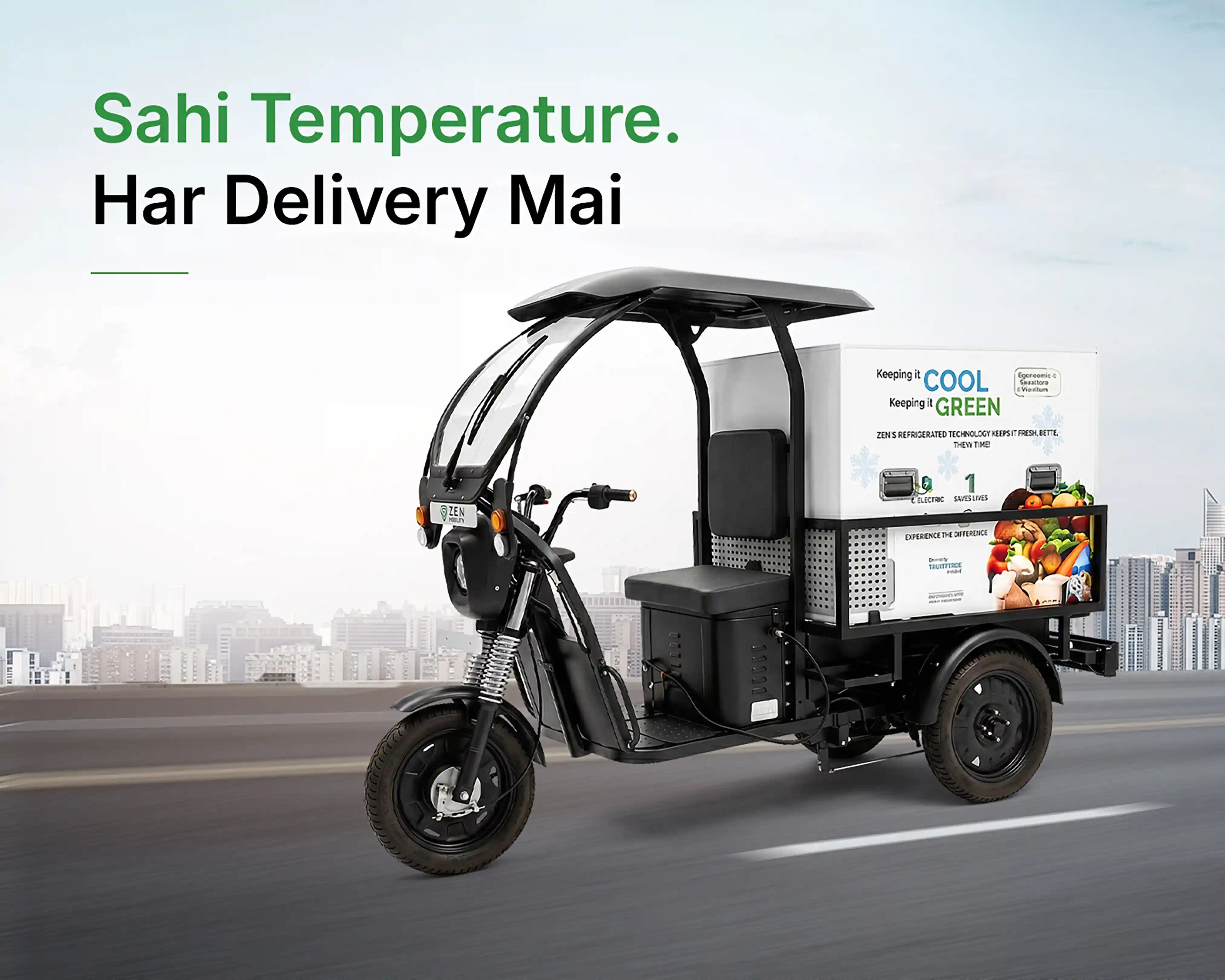 Zen Mobility Thermoflex electric cargo vehicle
